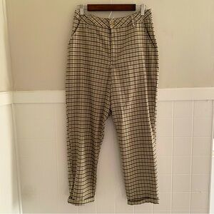 Hollister Ultra High-Rise Plaid Pants size 11R/w30